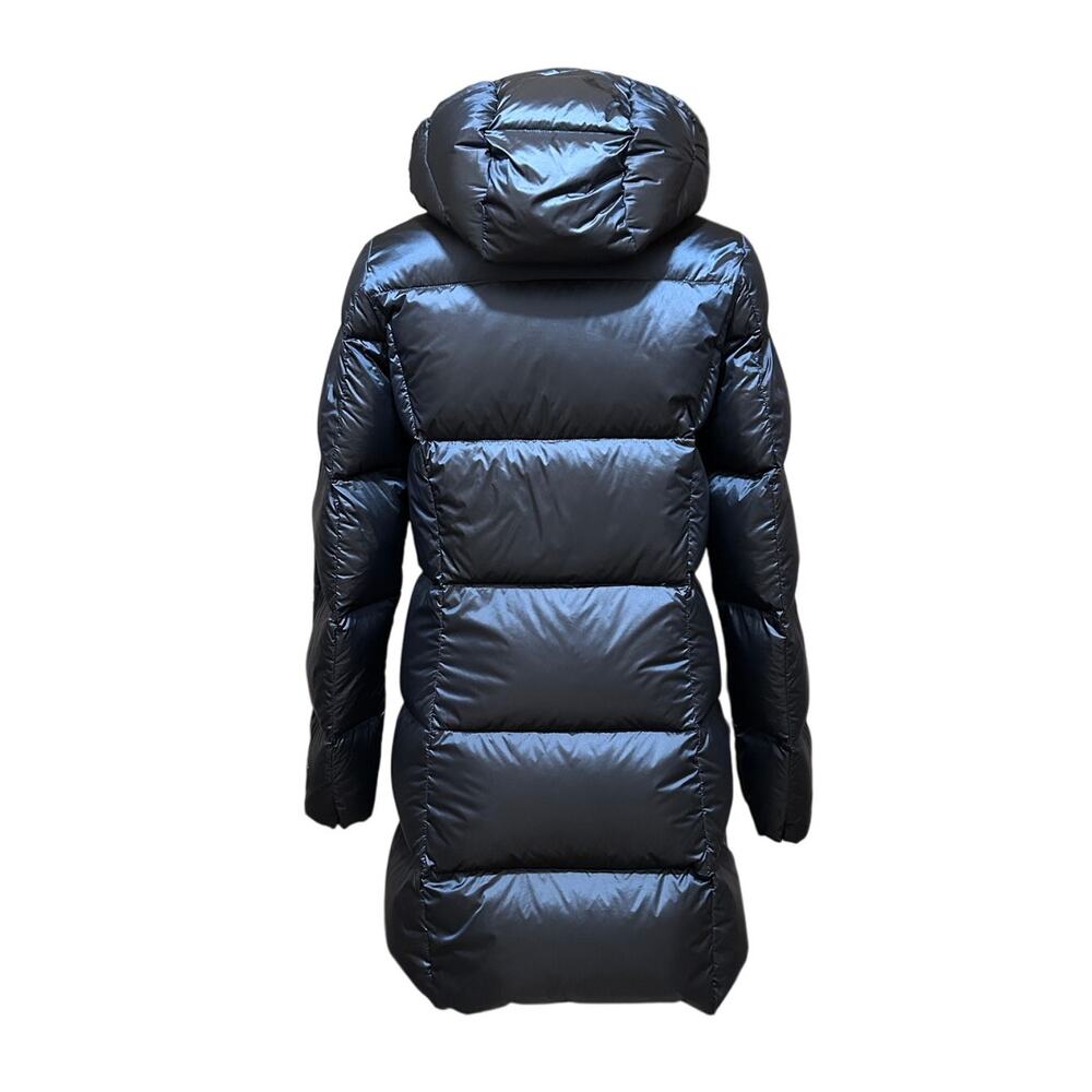 Eddie Bauer Women's 550 Down Hooded Puffer Jacket Blue Size S - Picture 3 of 12